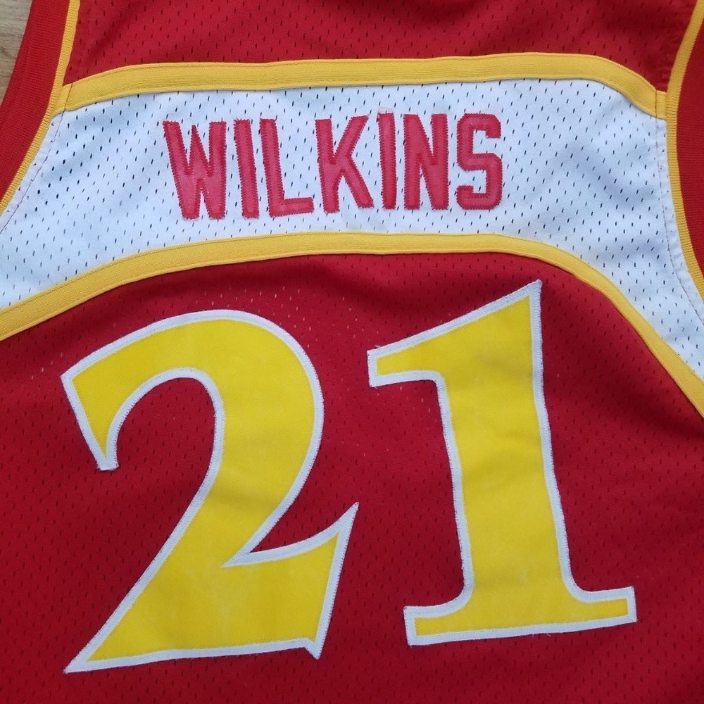Dominique Wilkins # 21 Atlanta Hawks HWC Jersey 2X